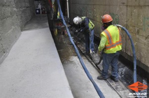 spray applied tunnel waterproofing membrane