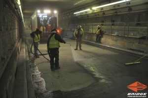 Callahan Tunnel Spray Applied Tunnel Waterproofing